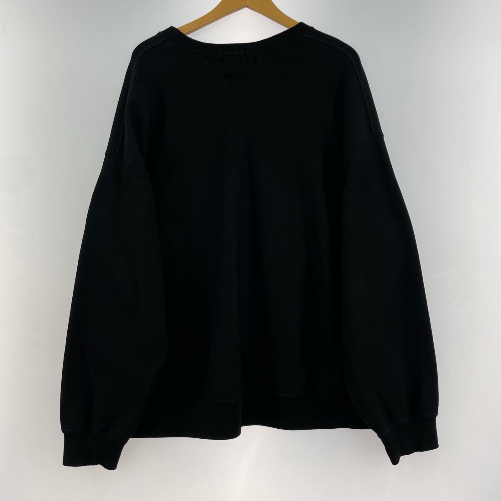 スウェット Print Sweat Crewneck (3) 黒 3 ブラック