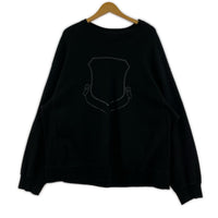 スウェット Print Sweat Crewneck (3) 黒 3 ブラック