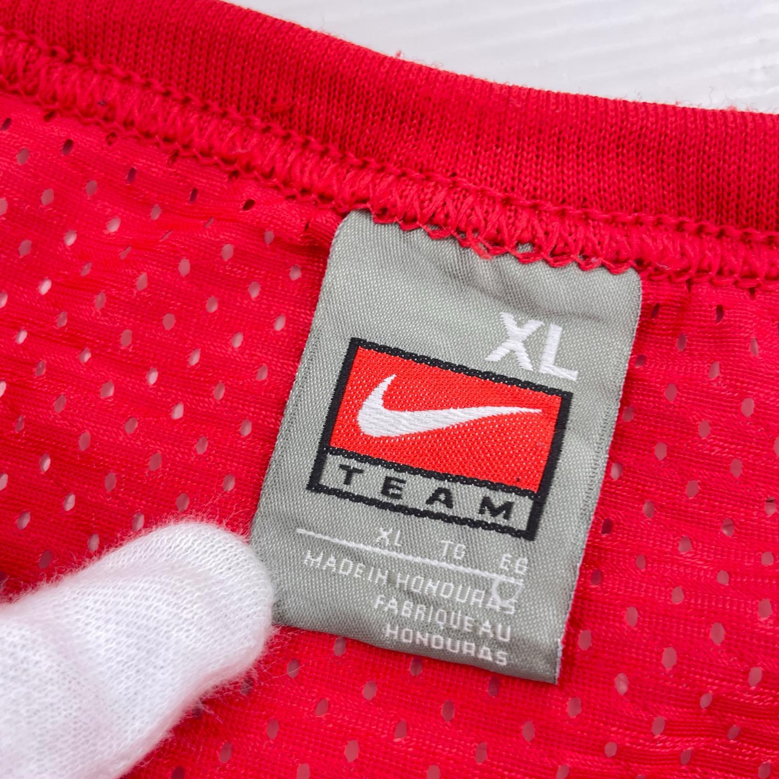 半袖Tシャツ 90S ホッケーシャツ レッド