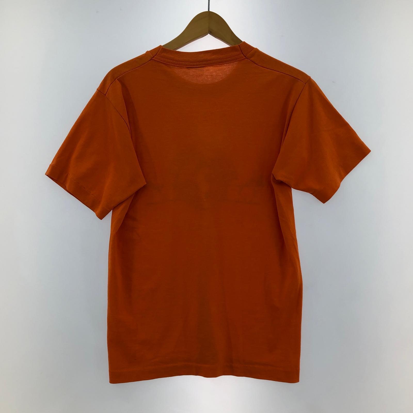 半袖Tシャツ 90s USA製 RIVERSIDE RECREATION Tee オレンジ S オレンジ