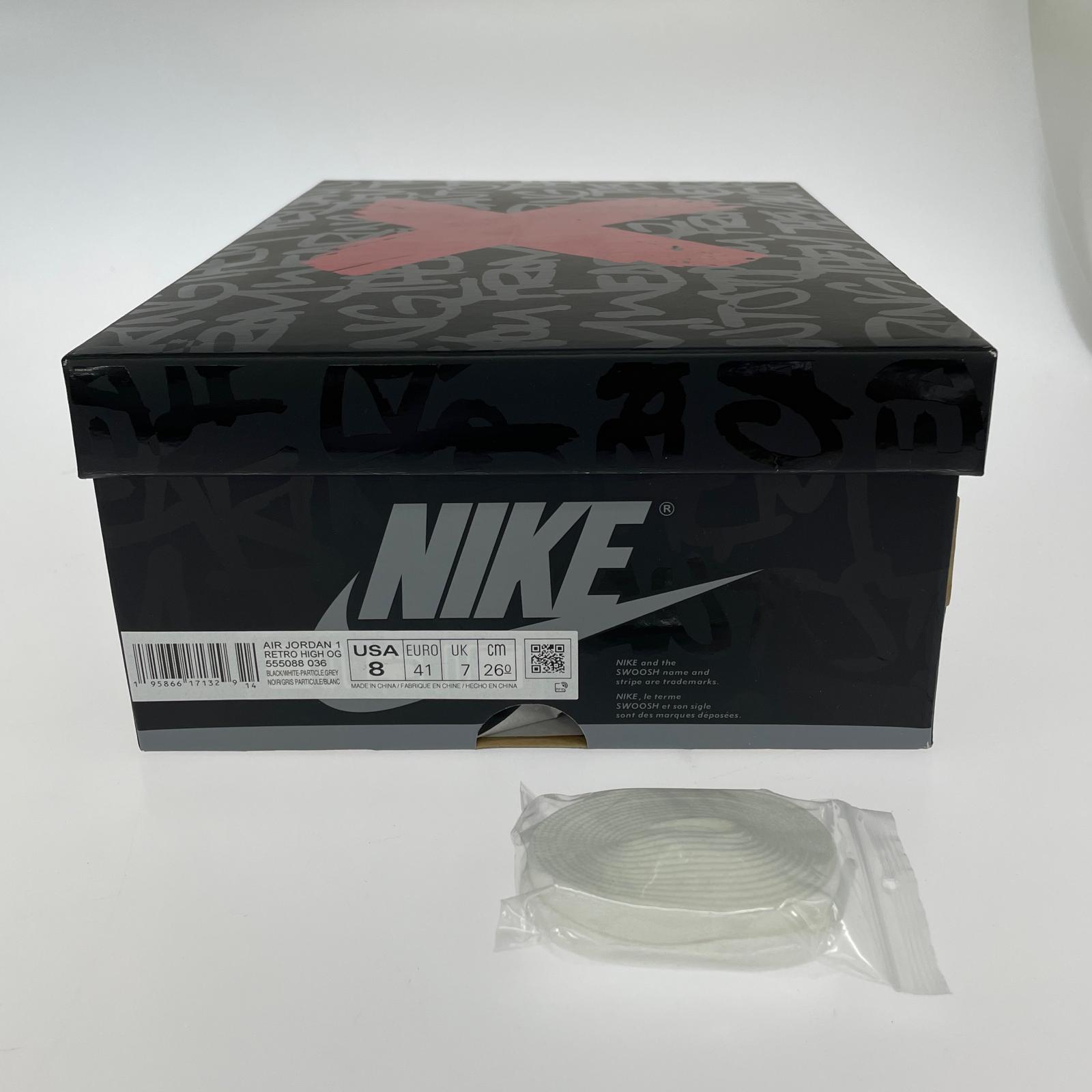 スニーカー Air Jordam1 Rebellionaire グレー 26cm (US8 UK7 1/2 EU42) ブラック