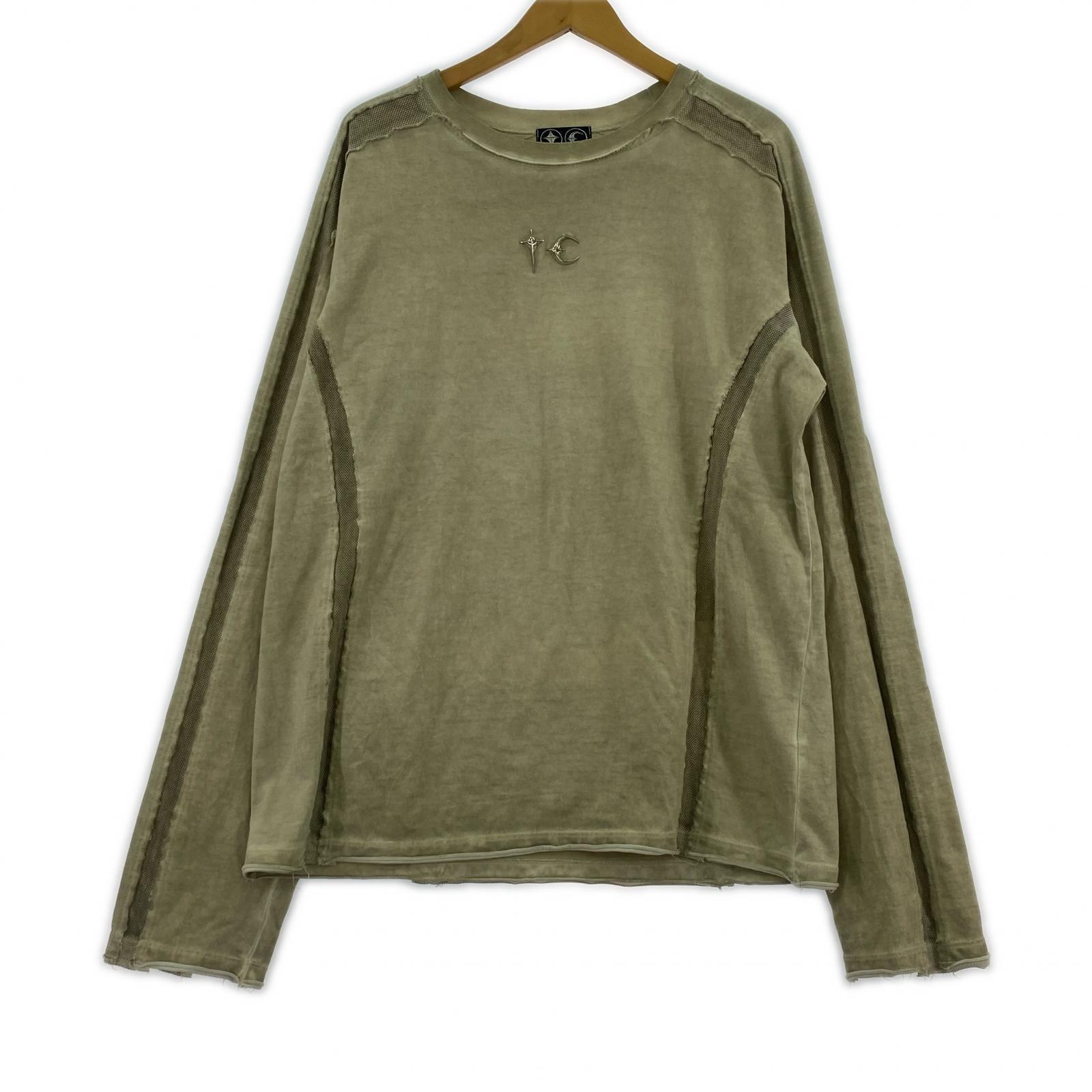 長袖Tシャツ Thug Club TC24TS1402 3 ベージュ