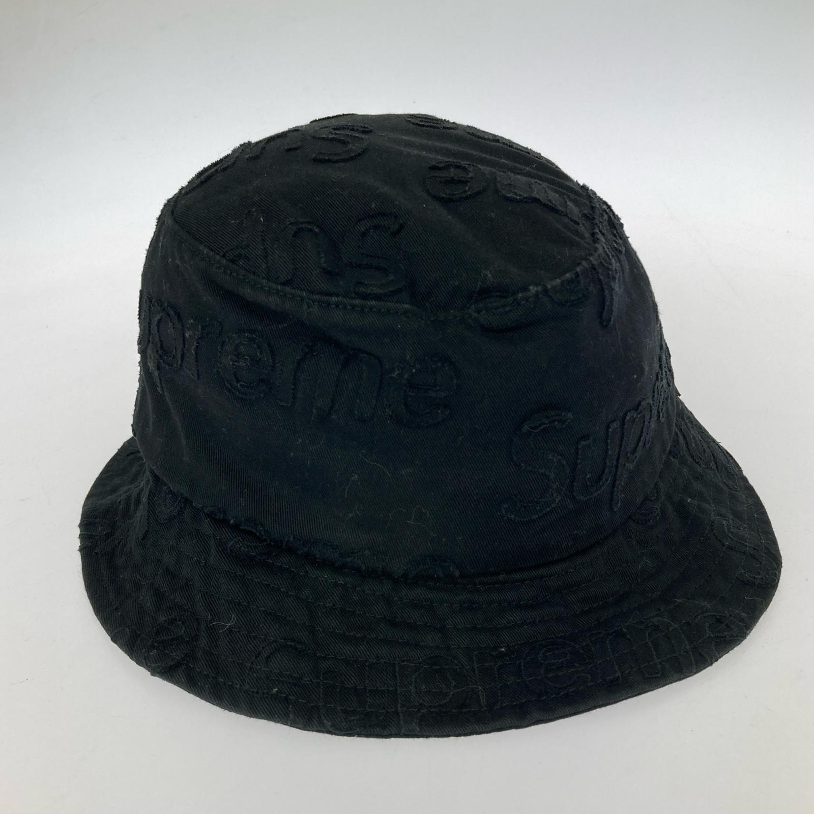 ハット SUPREME 23SS バケットハット 黒 ブラック