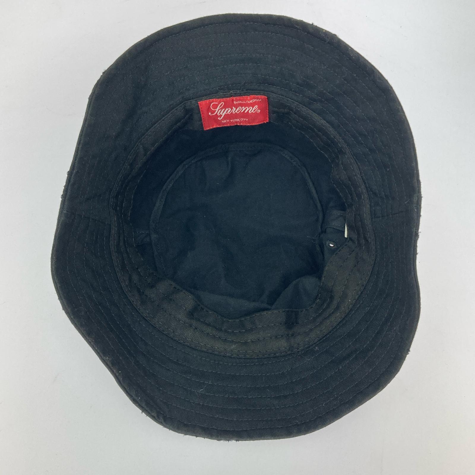 ハット SUPREME 23SS バケットハット 黒 ブラック