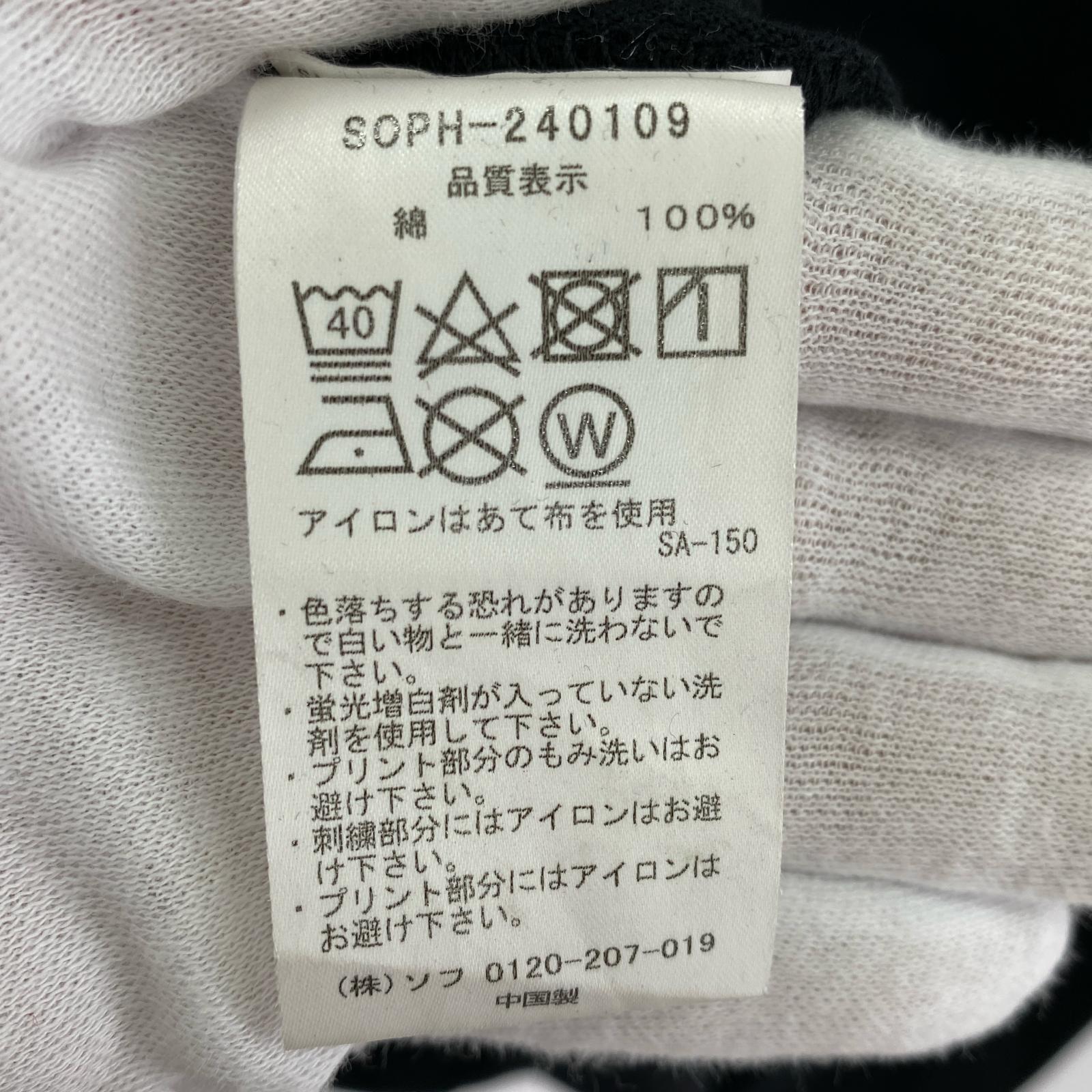 半袖Tシャツ SHINJI ONO TEE BLK L L ブラック