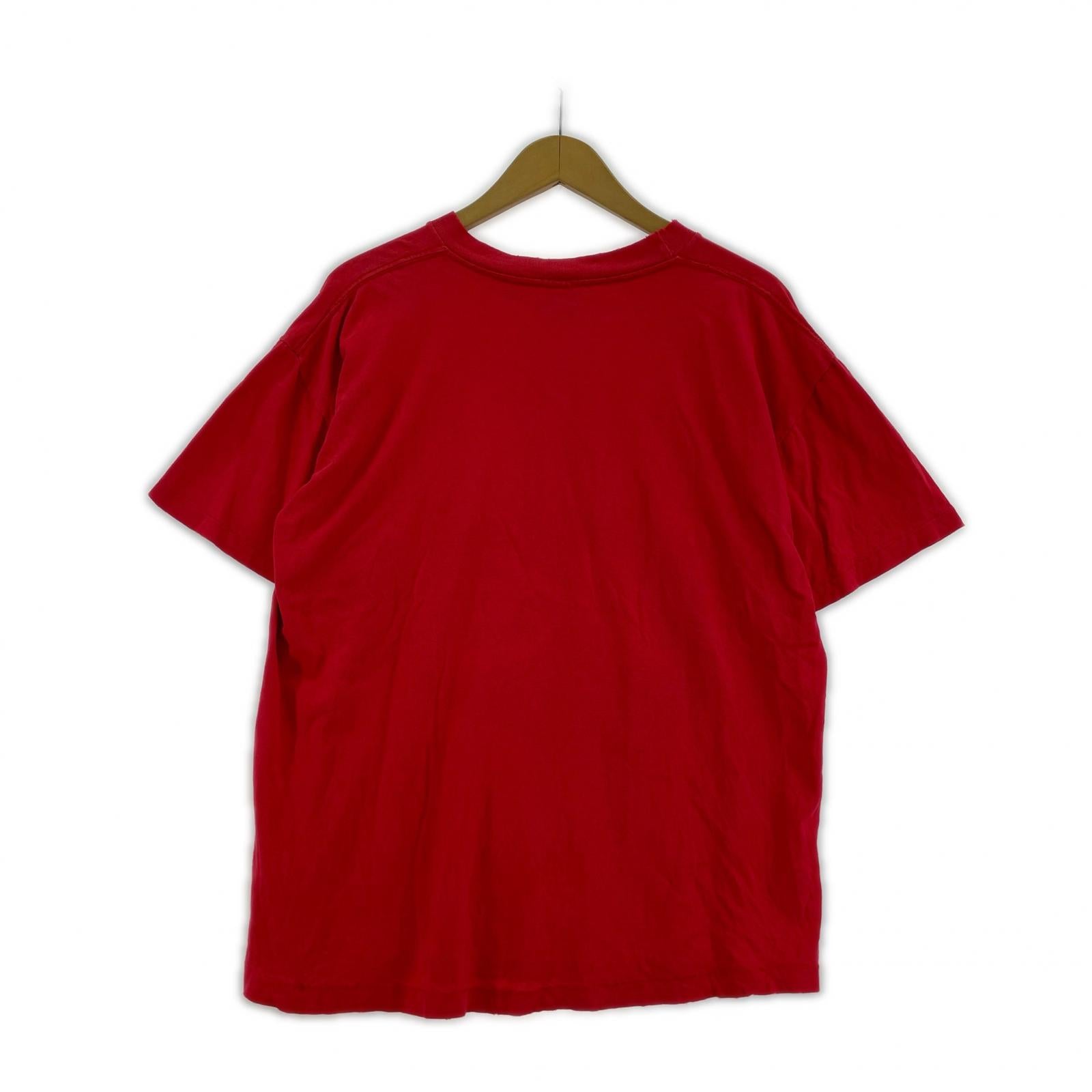 半袖Tシャツ NFL ON FOX SizeL 90s 赤 レッド