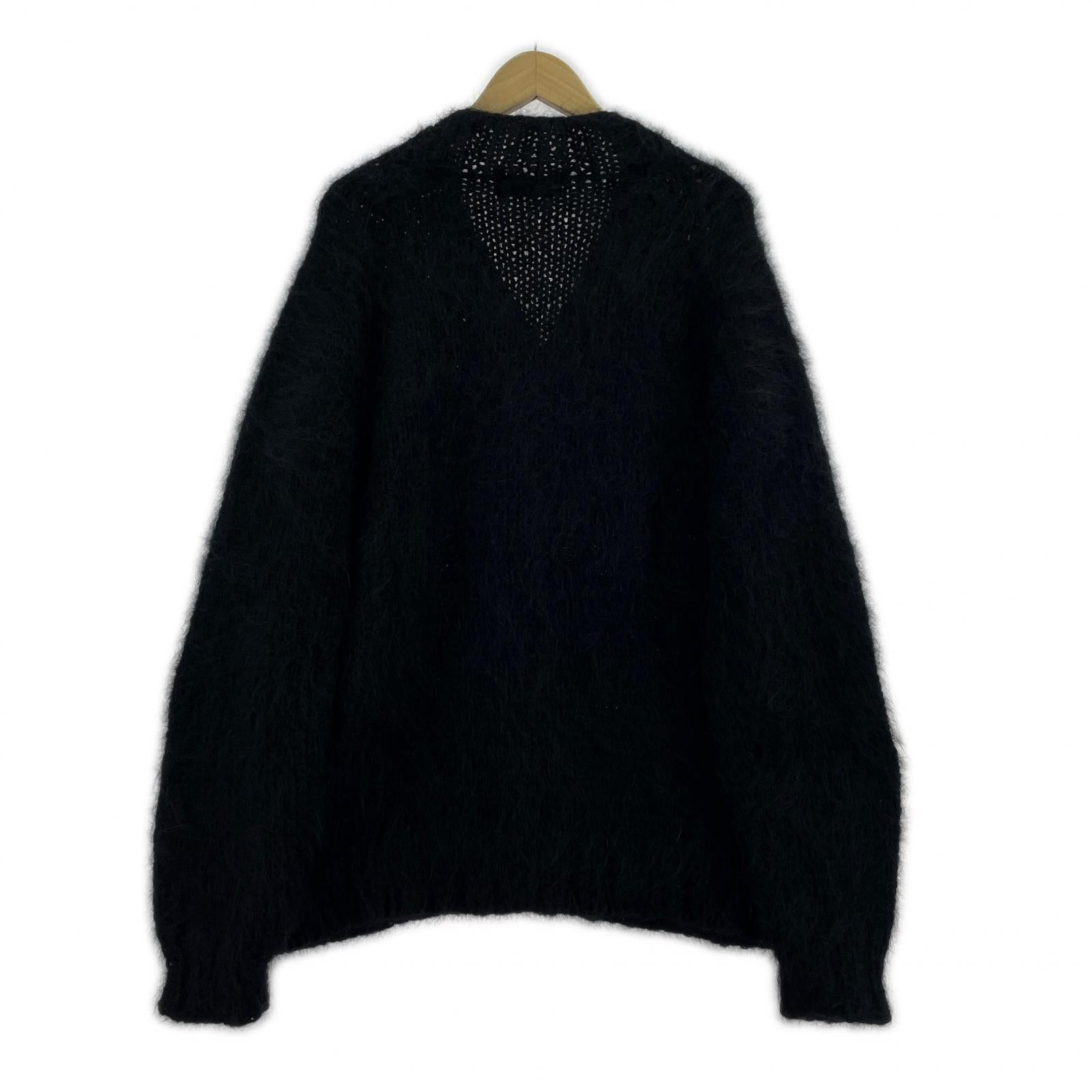 カーディガン BAA COSTUME MFG. KING MOHAIR CARDIGAN ブラック