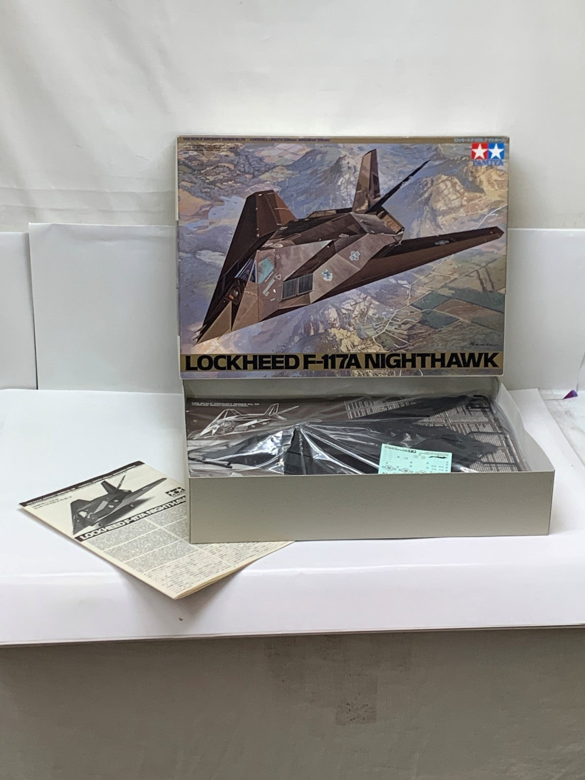 タミヤ 1/48 ロッキード F-117A ナイトホーク ミリタリープラモ