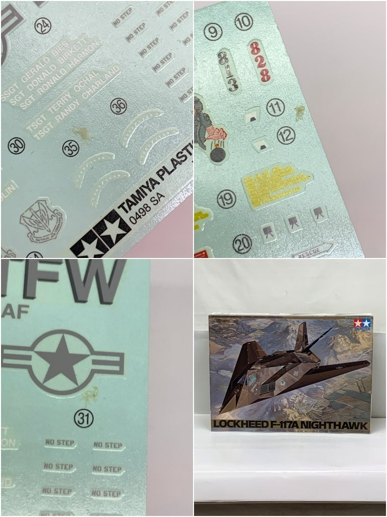 タミヤ 1/48 ロッキード F-117A ナイトホーク ミリタリープラモ