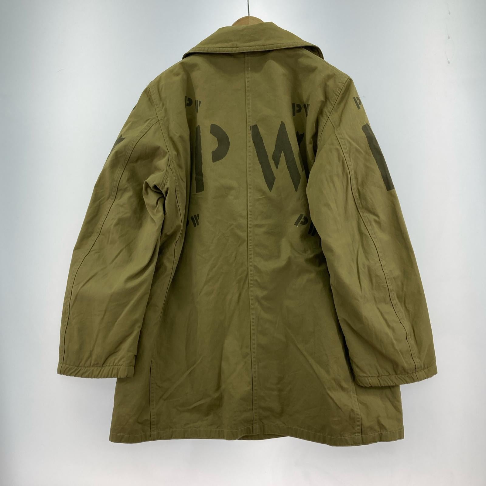 ミリタリージャケット マッキーノコート M-1943 PW STENCIL カーキ 40 カーキ