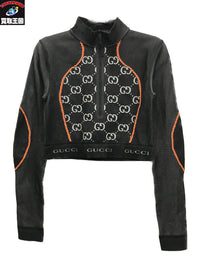 GUCCI 726373 GGジャガード クロップドジャージ 726373