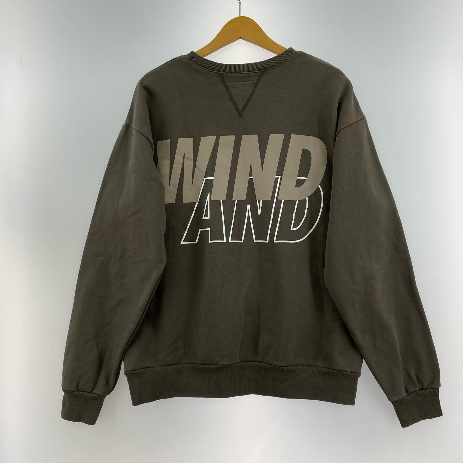 スウェット 22AW Crew Neck カーキ L L ブラウン