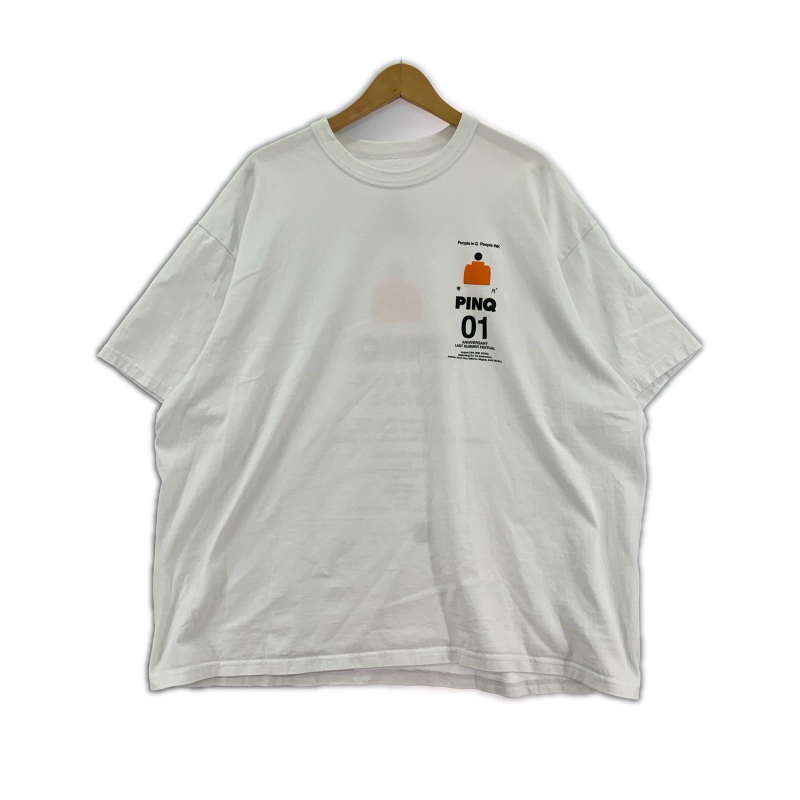 半袖Tシャツ PINQ壱周年最後の夏祭り- LAST SUMMER FESTIVAL ホワイト