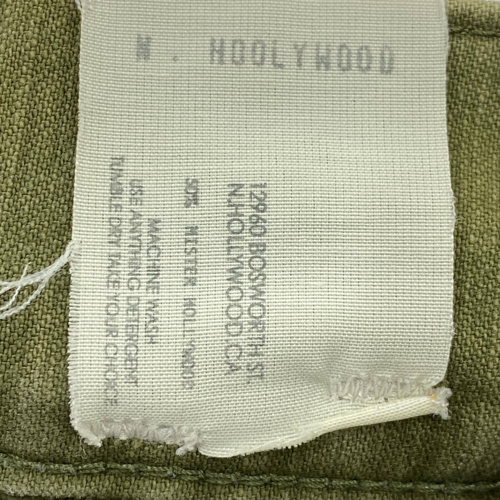 パンツ N.HOOLYWOOD TROUSERS FIELD PT 992-CP01 オリーブ (36) 36
