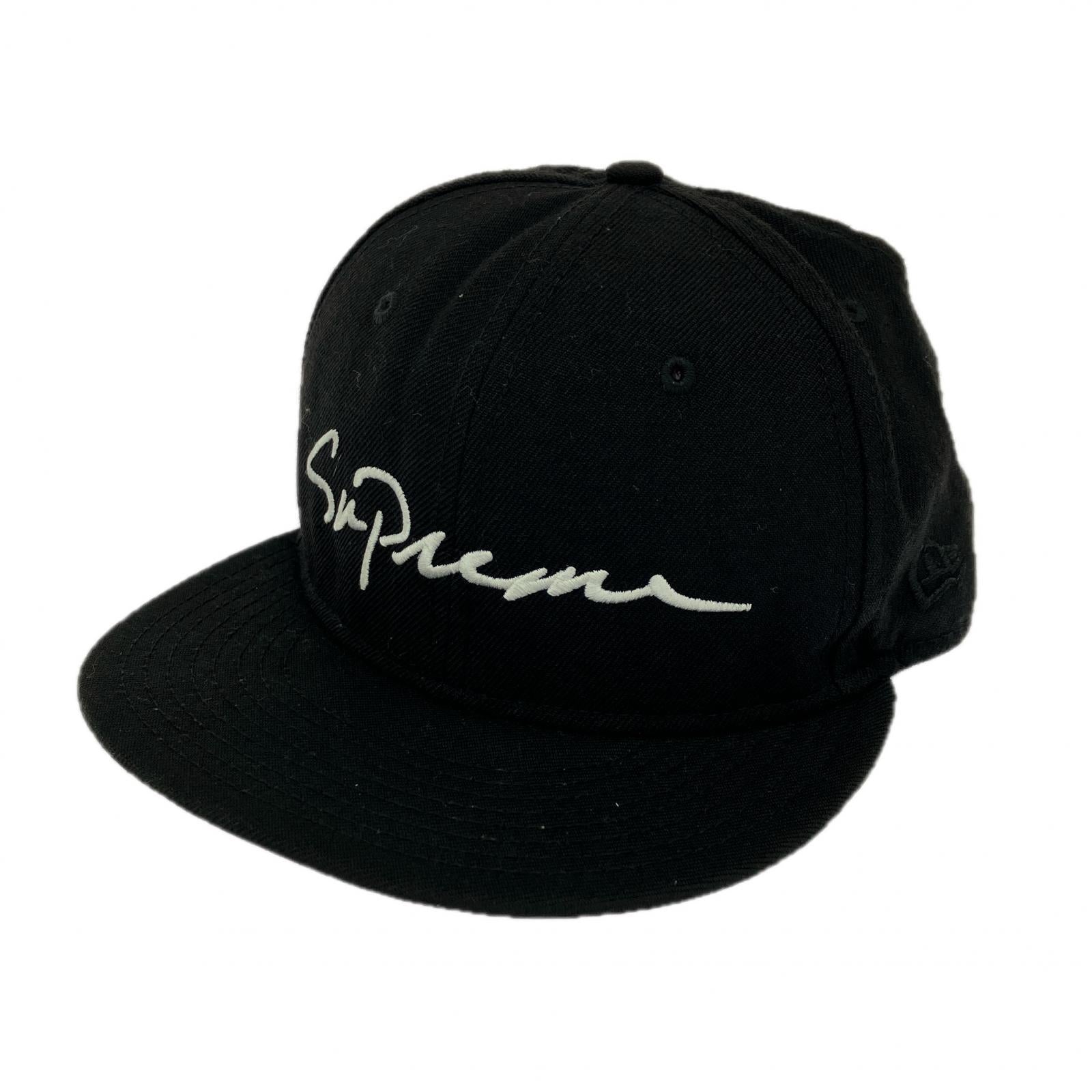キャップ 18AW Classic Script New Era Cap 57.7cm ブラック