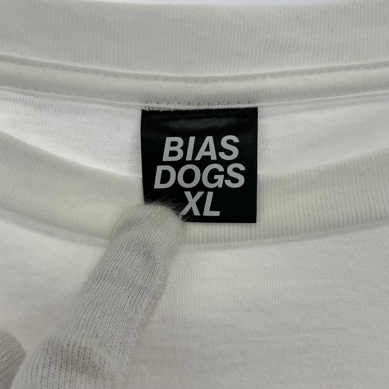 半袖Tシャツ BIAS DOGS Phreaking DSM XL WHITE ホワイト