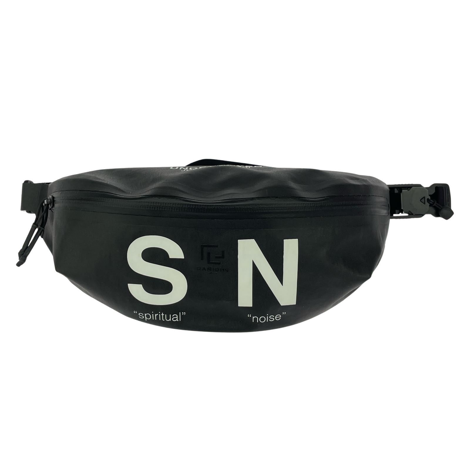 ボディバッグ UNDERCOVER×RAMIDUS WAIST BAG Spiritual Noise ウエストバッグ 黒 ブラック