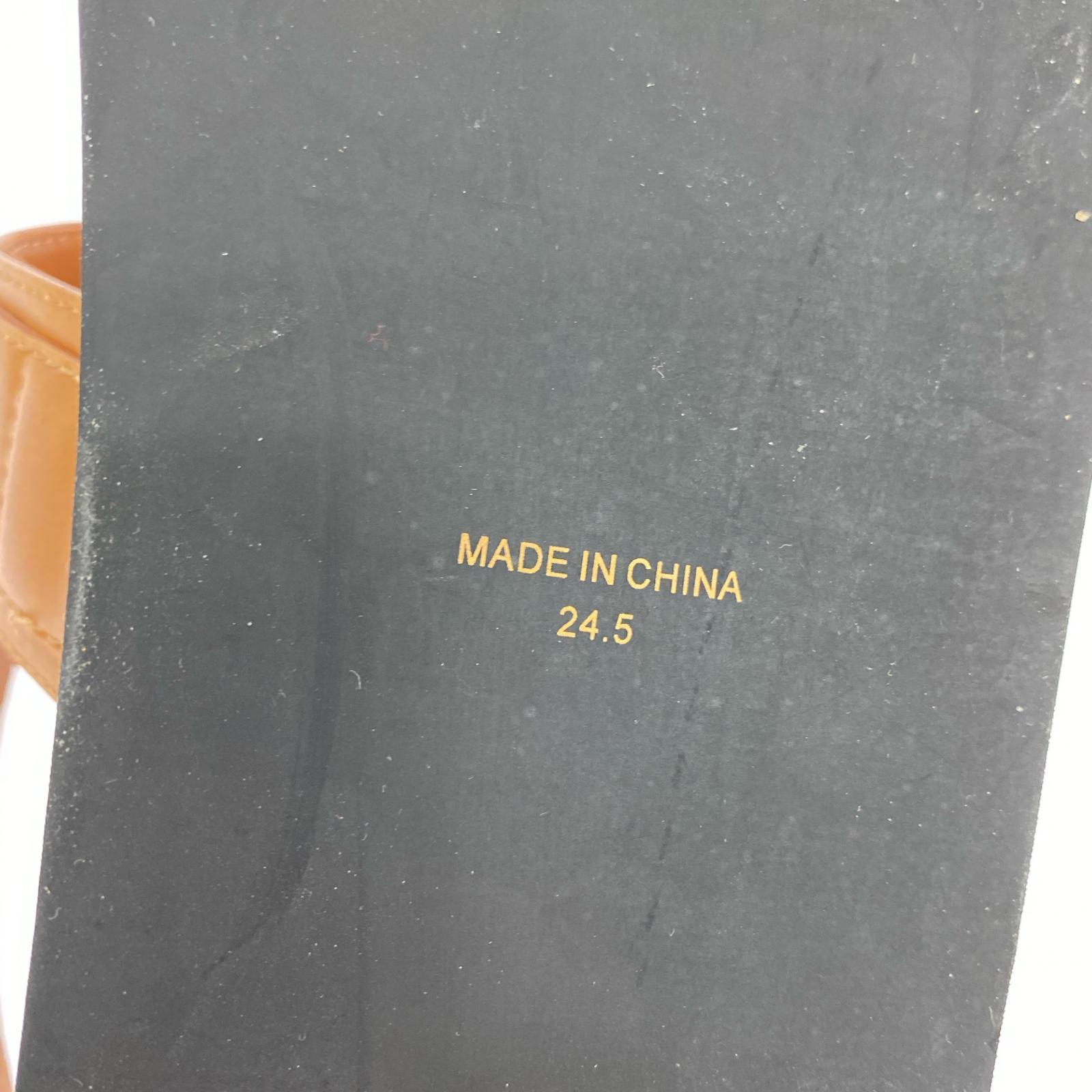 その他靴 バックルフッド ベッドサンダル 24.5 24.5cm (US6 1/2 UK6 EU39) ブラウン