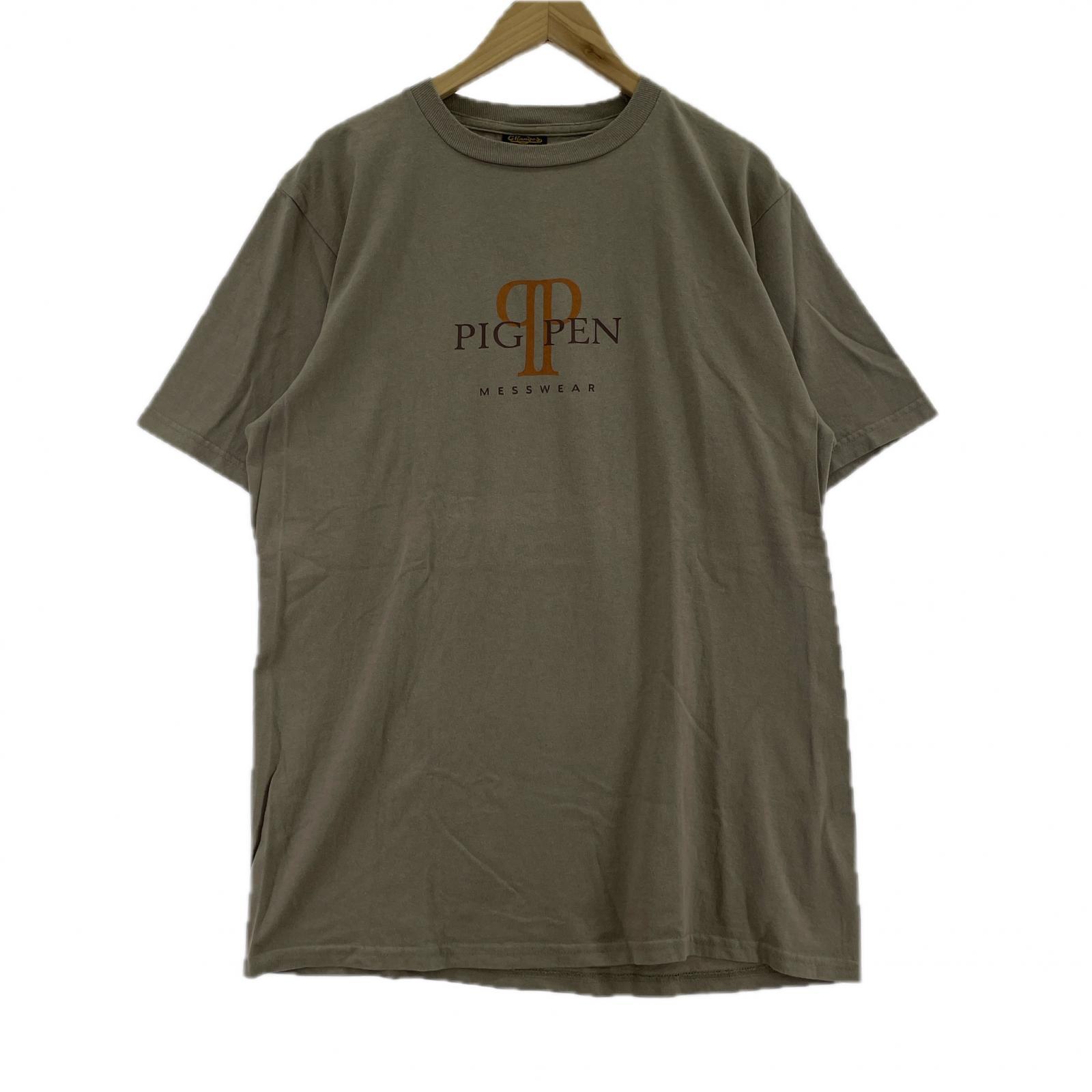 半袖Tシャツ 90s ピッグペン ピーナッツ S/Sカットソー L カーキ