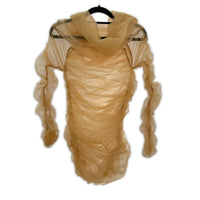 長袖Tシャツ コギソマナ Gather Volume Tulle フリー オレンジ