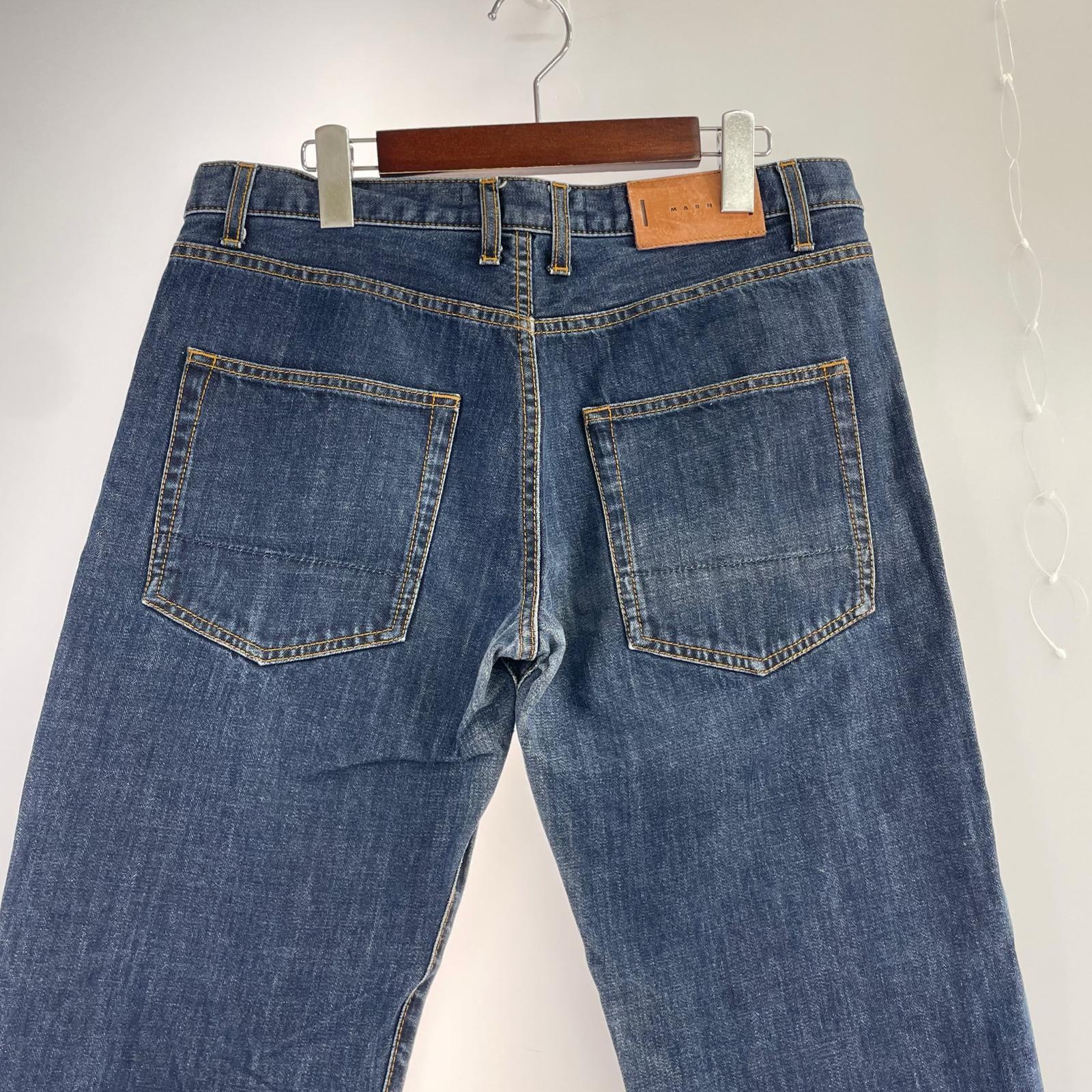 デニムパンツ デニムパンツ ブルー