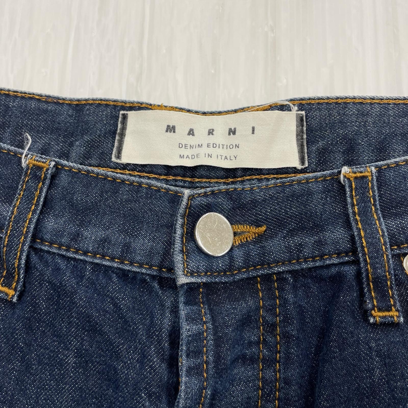 デニムパンツ デニムパンツ ブルー