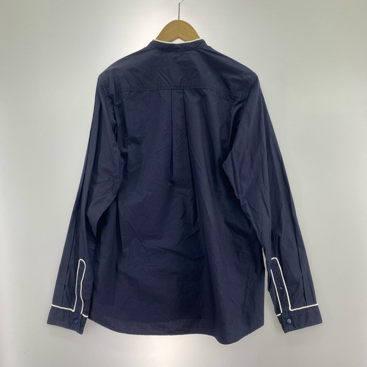 長袖シャツ JohnUNDERCOVER プルオーバーパジャマシャツ 紺 (2) 2 ネイビー