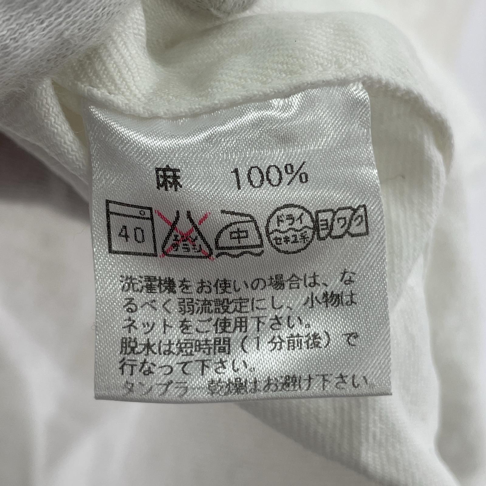 ワンピース 中川政七商店 バンドカラー 白 ホワイト