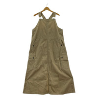 ワンピース ジャンパースカート BEG M ベージュ