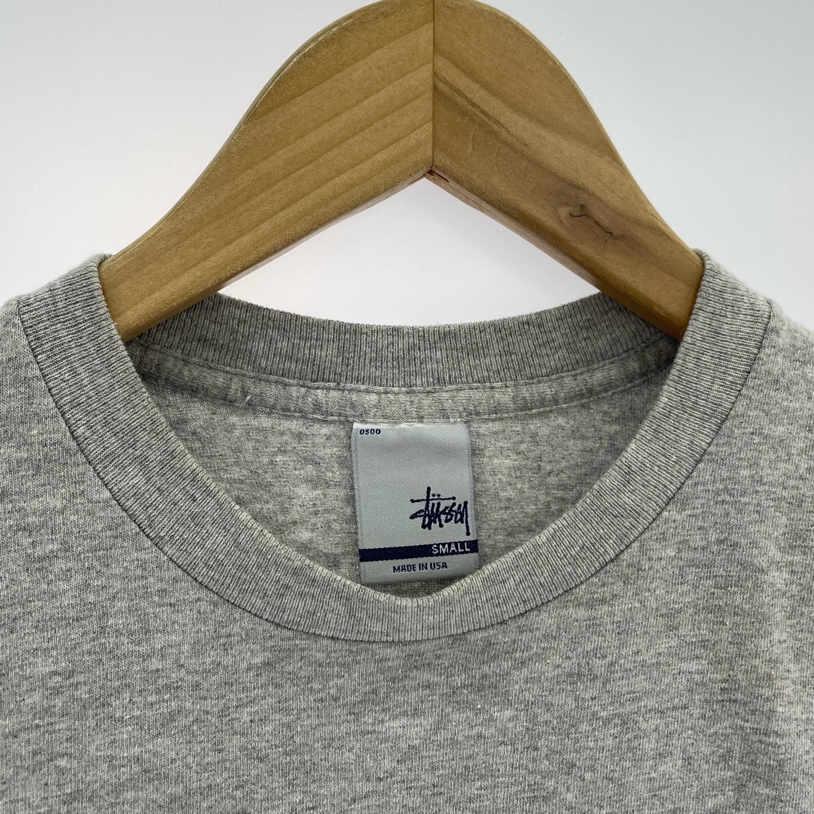 半袖Tシャツ 90s スカルダガー S/Sカットソー グレー S グレー