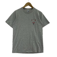 半袖Tシャツ 90s スカルダガー S/Sカットソー グレー S グレー