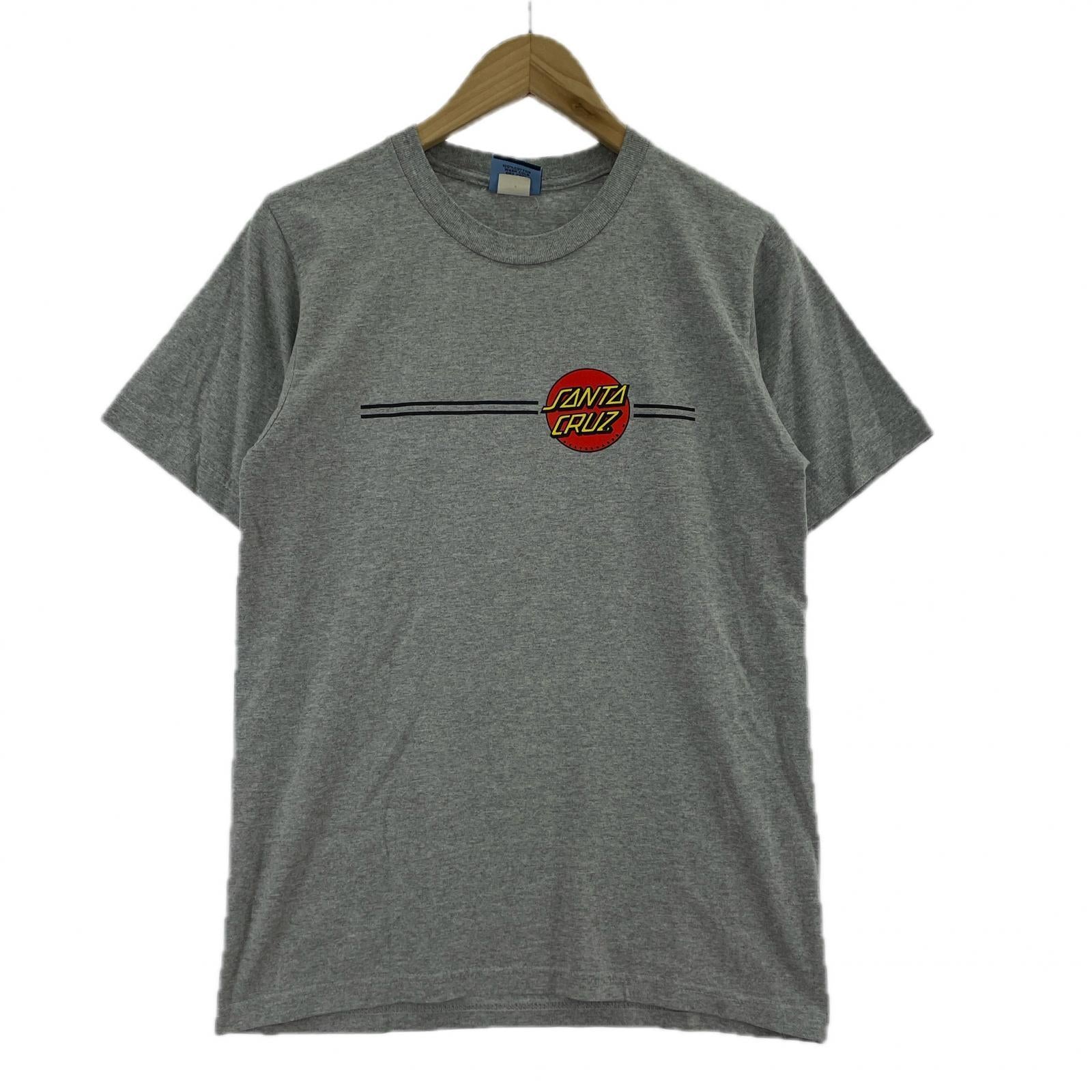 半袖Tシャツ NHSタグ S/Sプリントカットソー グレー M グレー