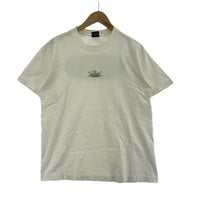 半袖Tシャツ 90s old stussy クラウン M M ホワイト