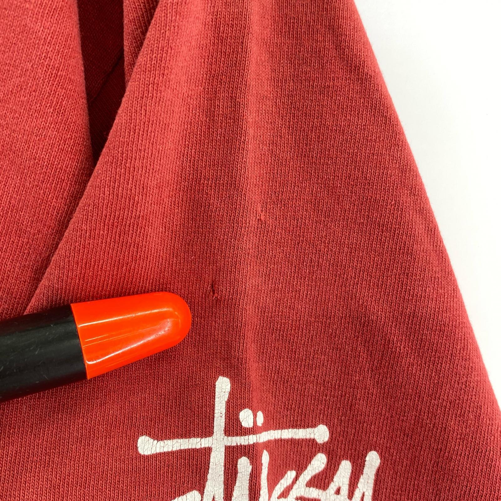 半袖Tシャツ 90s old stussy NYチャプト限定Tee L L レッド