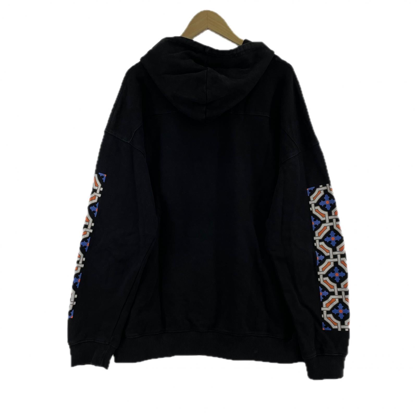 パーカー RHUDE ロゴパーカー 黒 L L ブラック