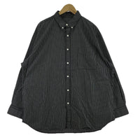 長袖シャツ MIN-NANO BLACKWATCH SHIRT(S) S ブラック