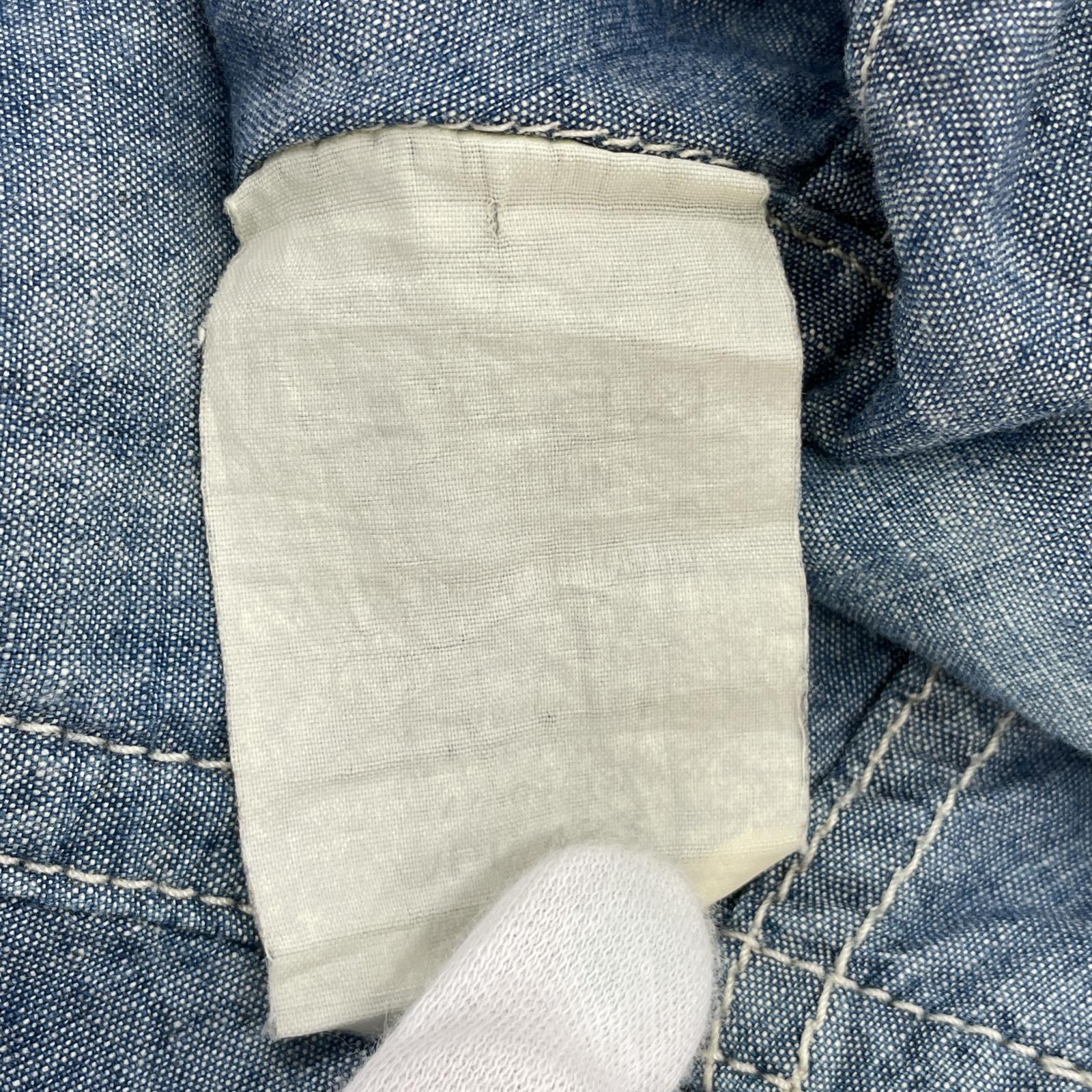 ジャケット Levi's RED 04s Fergus シャンブレー シャツジャケット ブルー