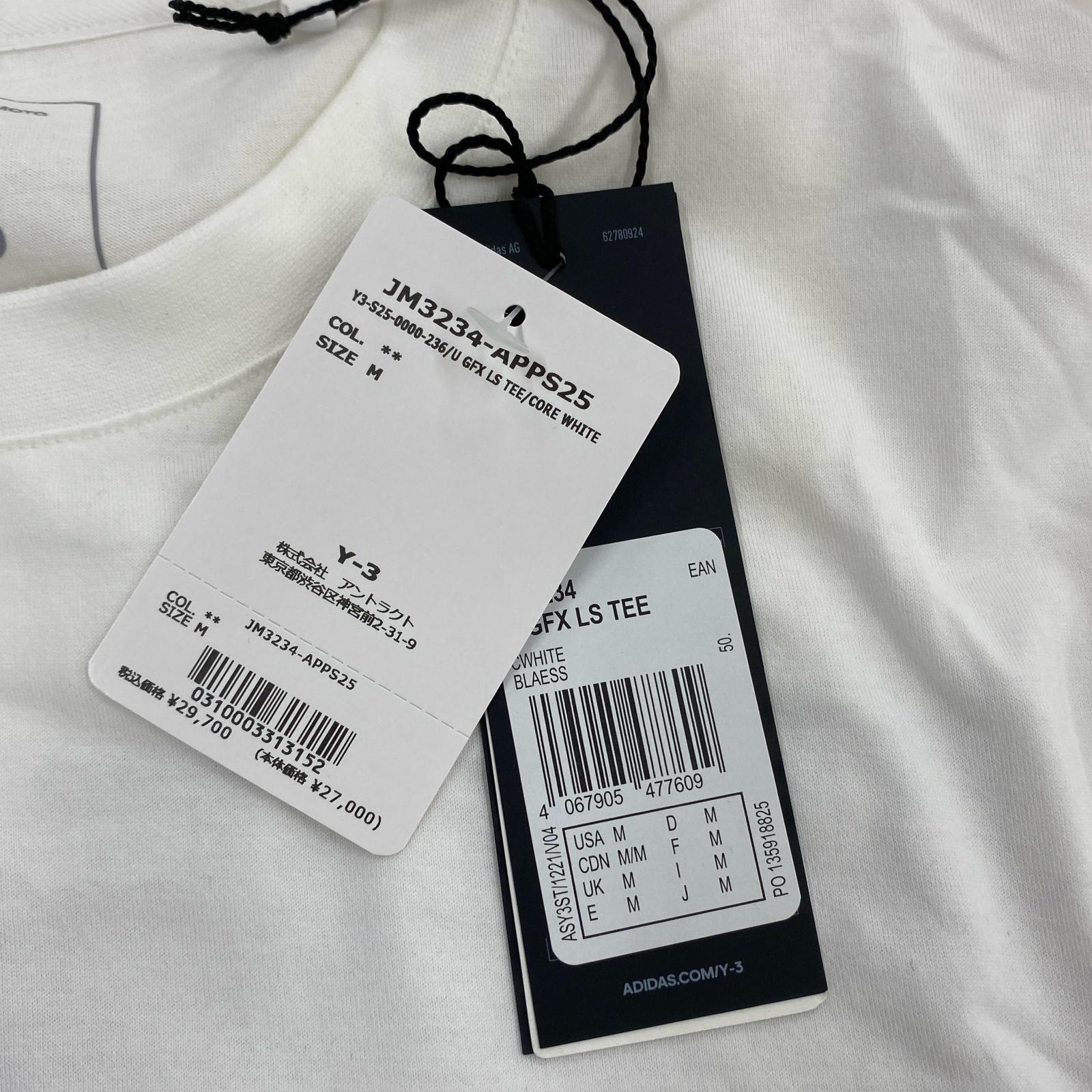 半袖Tシャツ GFX LS TEE 白 M M ホワイト