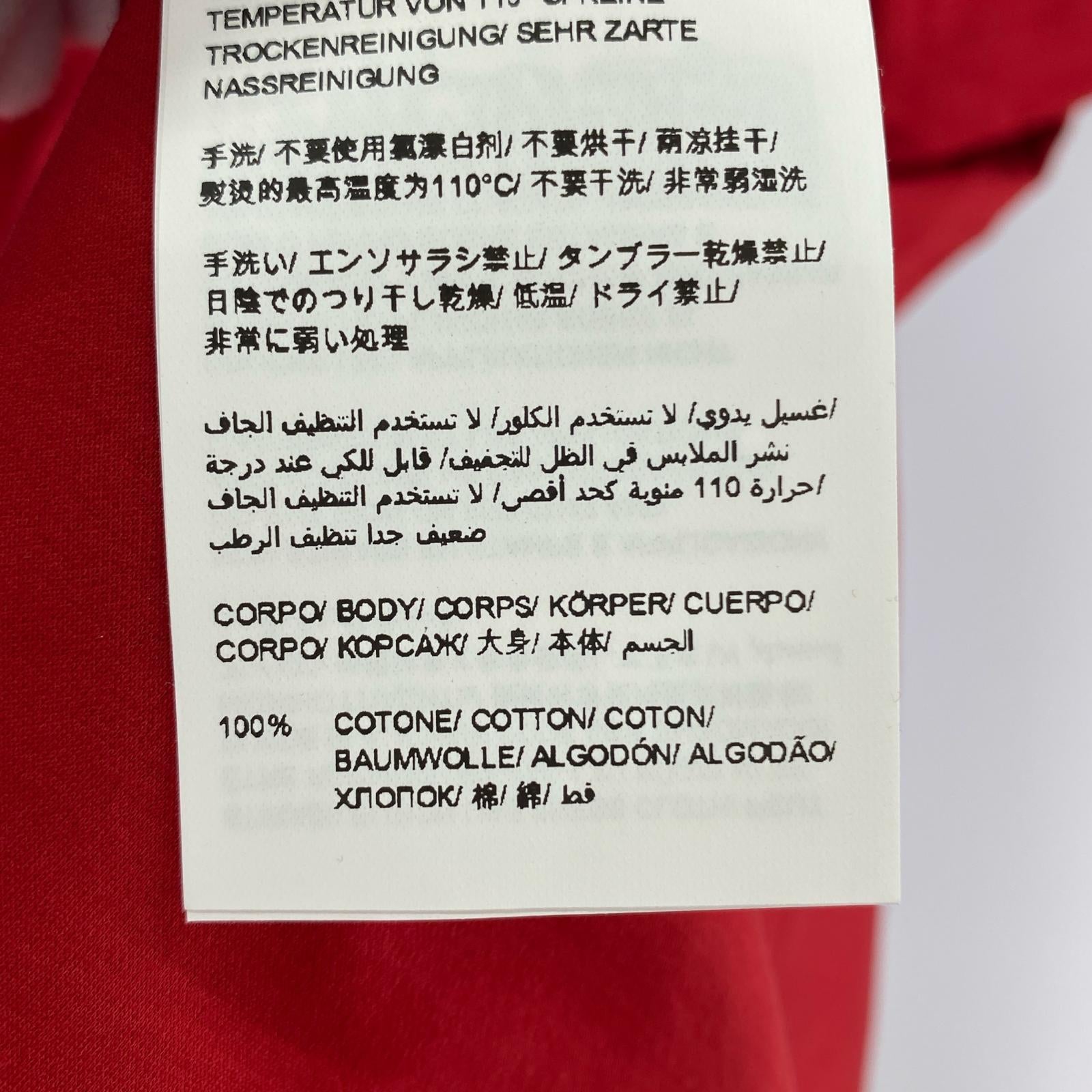 半袖Tシャツ RISTEN Tシャツ 赤 02 レッド
