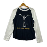 長袖Tシャツ ヘンリーネック Birth Of The Teenager S 黒 S ブラック