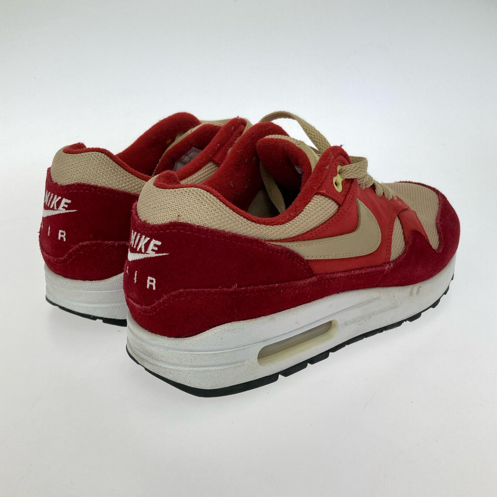 スニーカー AIR MAX 1 PREMIUM RETRO 908366-600 27cm (US9 UK8 1/2 EU44) レッド