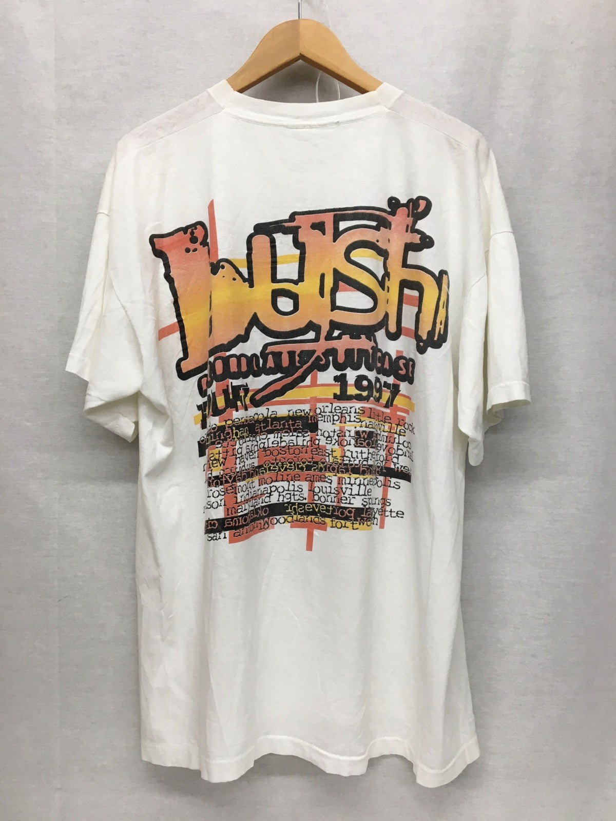 半袖Tシャツ 90s BUSH RAZOR BLADE SUITCASE TOUR Tシャツ