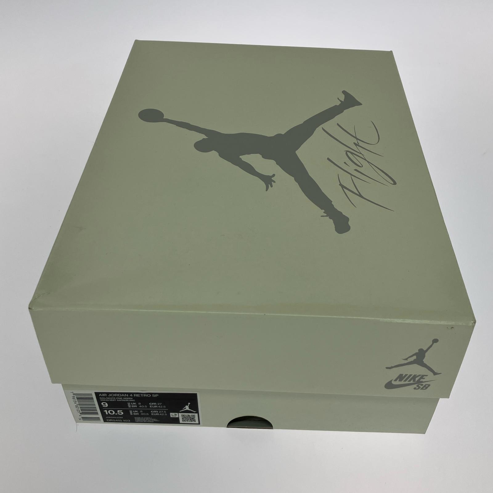 スニーカー NIKE AIR JORDAN 4 RETRO SP PINE GREEN DR5415-103 (27)