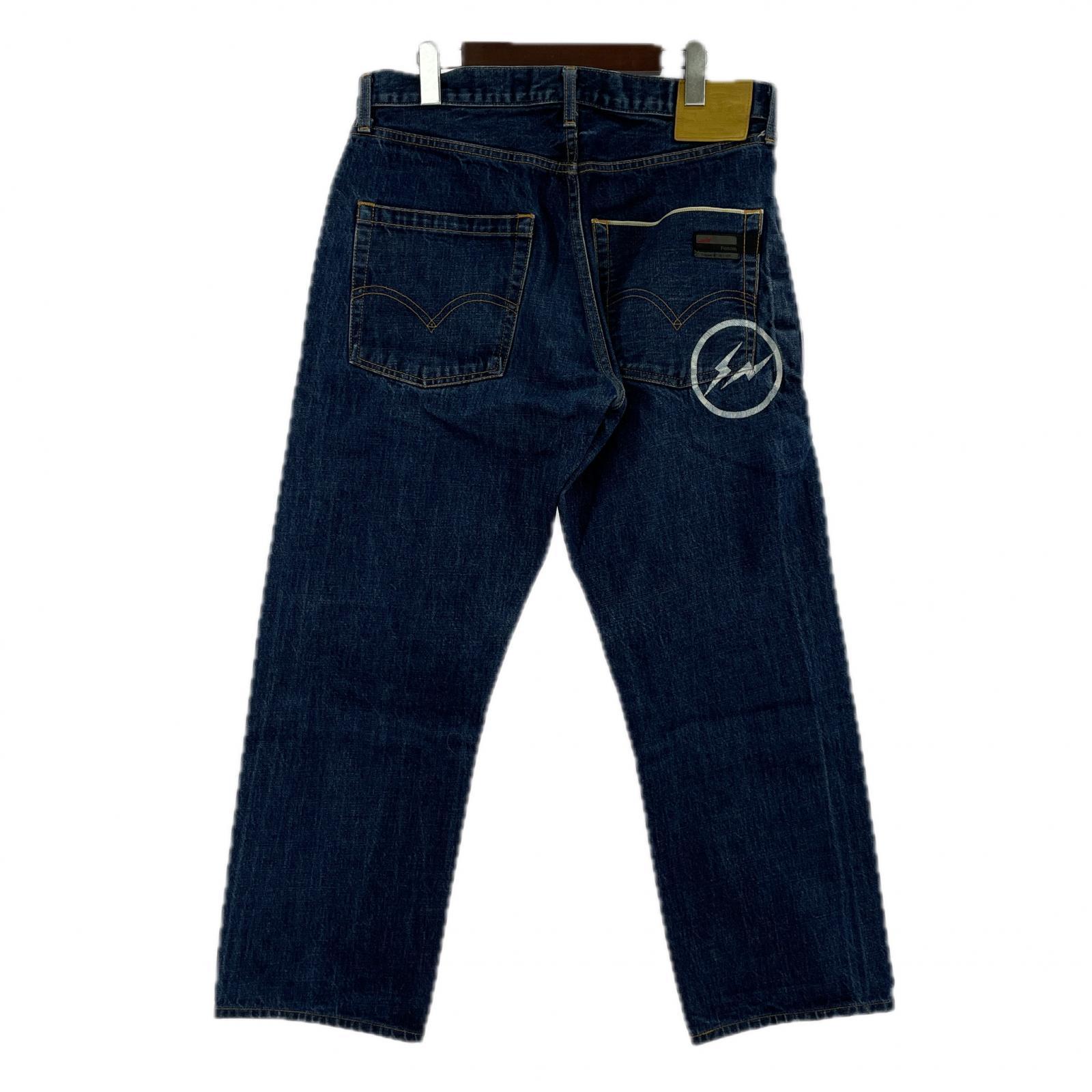デニムパンツ Levi's Fenom×FRAGMENT DESIGN 34 ネイビー
