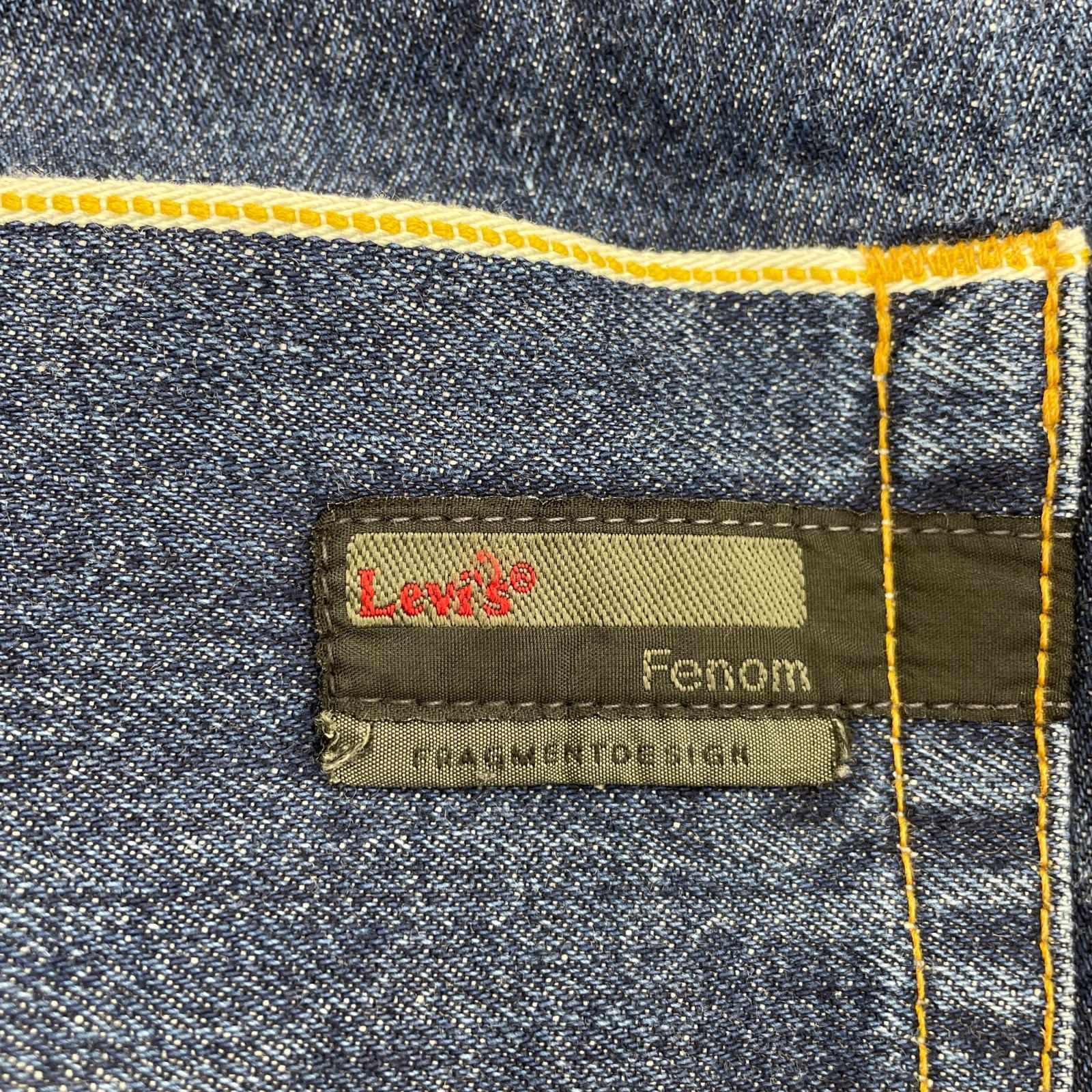 デニムパンツ Levi's Fenom×FRAGMENT DESIGN 34 ネイビー