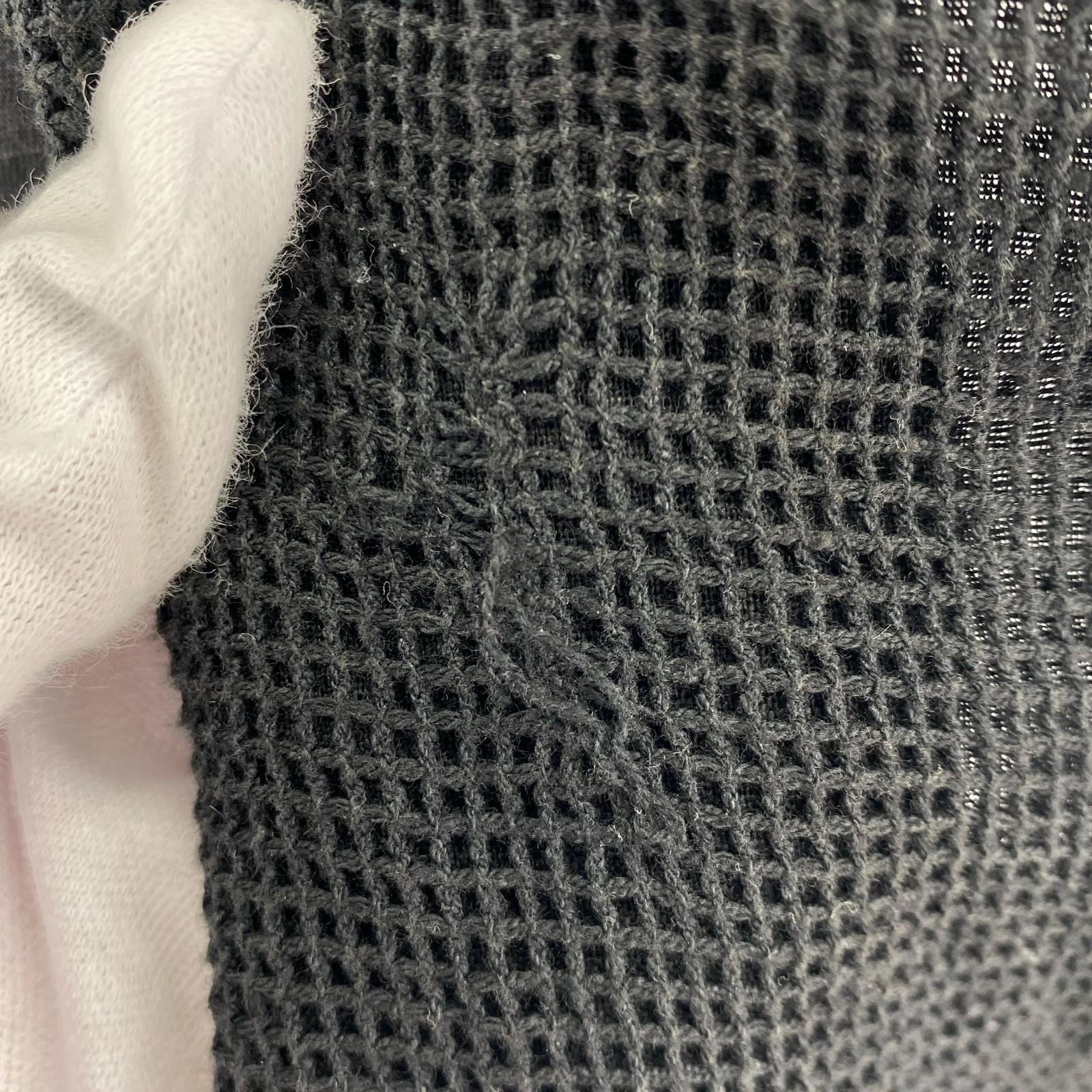 半袖シャツ Supreme 24SS Mesh Panel Linen S/S Shirt 黒 (L) L ブラック