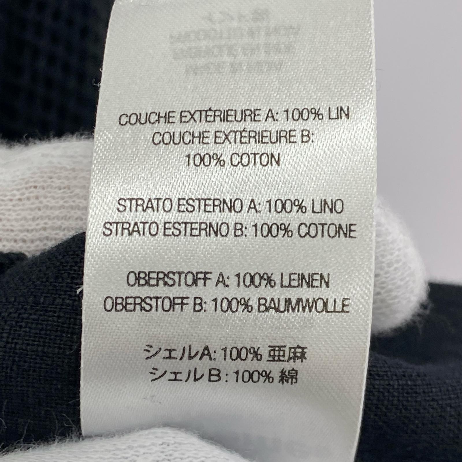 半袖シャツ Supreme 24SS Mesh Panel Linen S/S Shirt 黒 (L) L ブラック