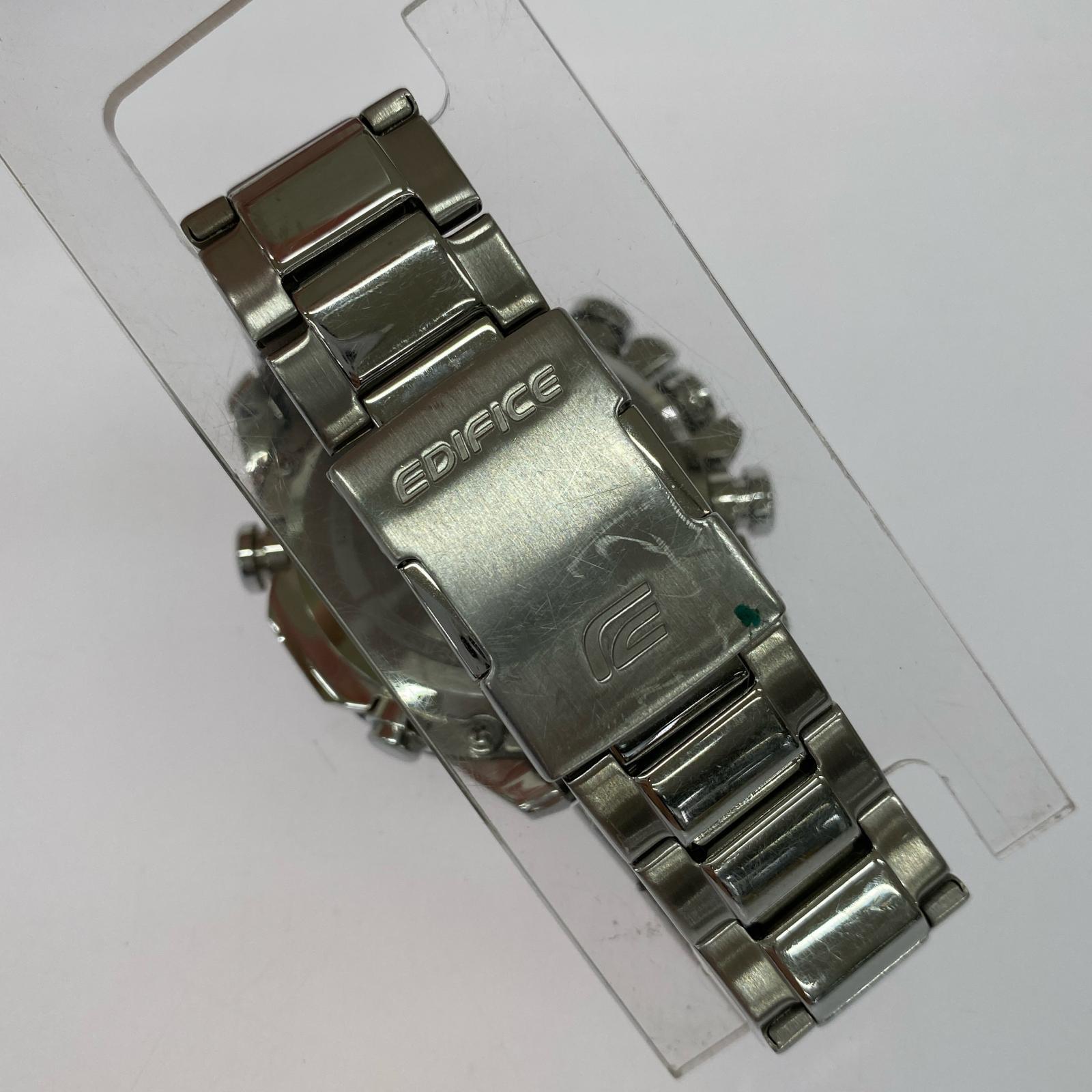 腕時計 EDIFICE シルバー