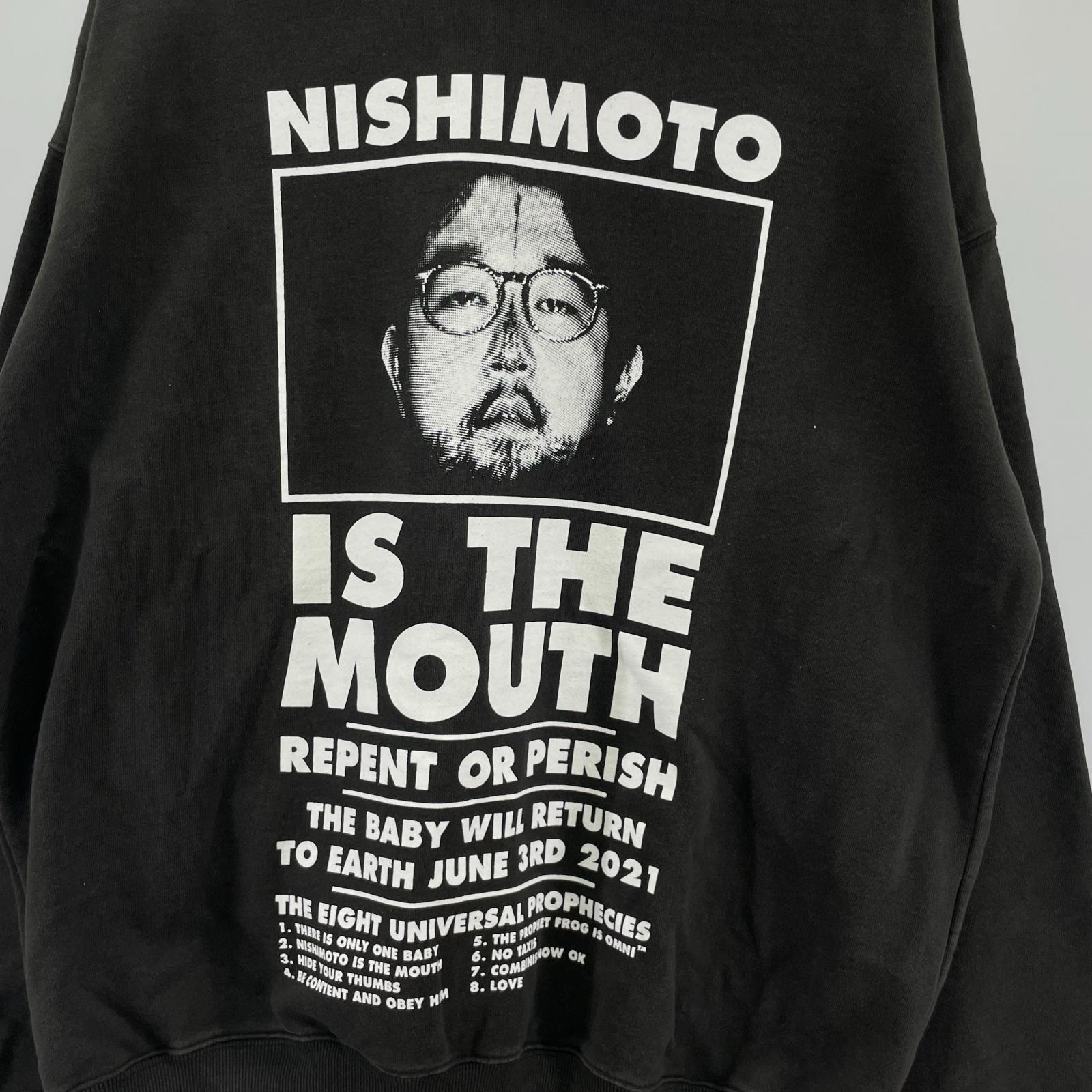 パーカー NISHIMOTO IS THE MOUTH 黒 L ブラック