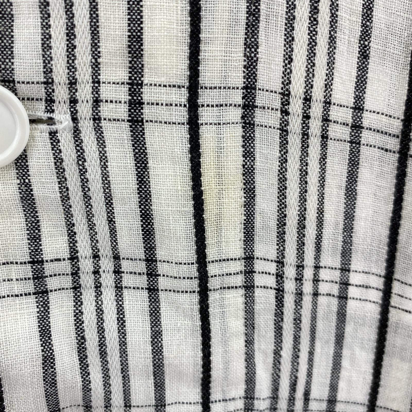 ジャケット 80s robe de chambre COMME des GARCONS チェック切替ジャケット ブラック系